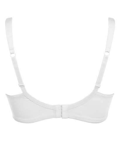 Мягкий бюстгальтер без косточек Sielei PLUS 2540 bianco, Цвет: bianco (белый), Размеры: 80D, изображение 8