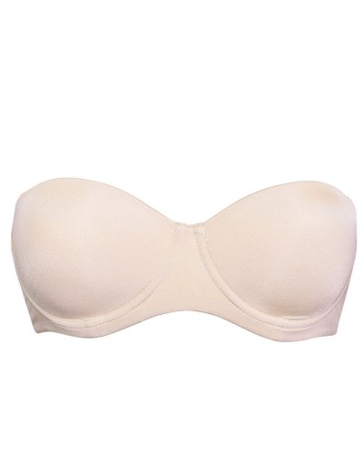 Гладкий бюстгальтер анжелика Sielei PLUS 2550 cipria, Цвет: cipria (телесный), Размеры: 80C, изображение 3