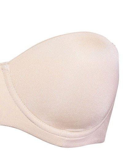 Гладкий бюстгальтер анжелика Sielei PLUS 2550 cipria, Цвет: cipria (телесный), Размеры: 80C, изображение 6