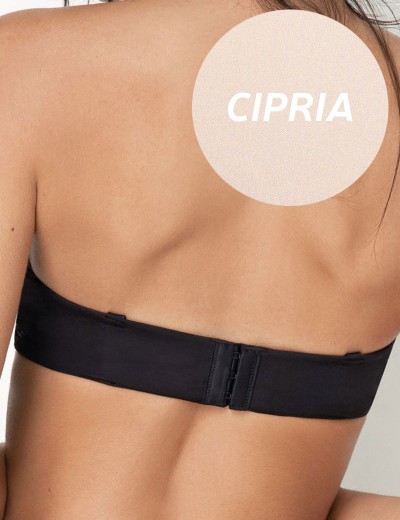 Гладкий бюстгальтер анжелика Sielei PLUS 2550 cipria, Цвет: cipria (телесный), Размеры: 80C, изображение 2