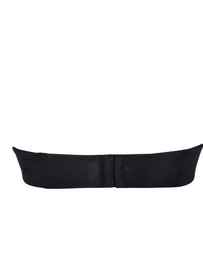 Гладкий бюстгальтер анжелика Sielei PLUS 2550 nero, Цвет: nero (черный), Размеры: 80C, изображение 8