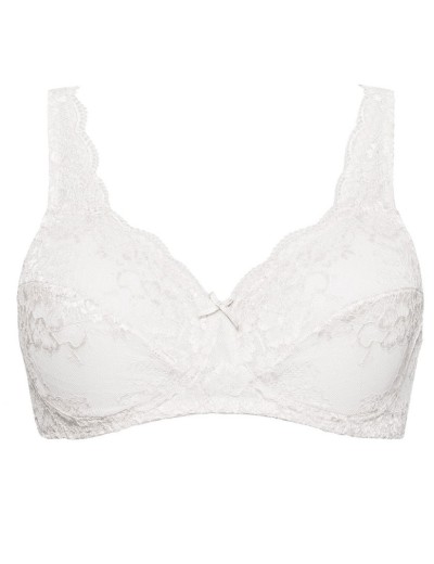 Бюстгальтер мягкий без косточек Sielei WONDER LACE 2440 bianco, Цвет: bianco (белый), Размеры: 75C, изображение 4