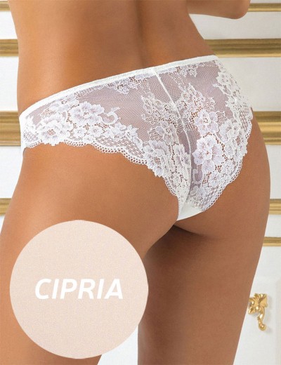 Трусики слипы Sielei WONDER LACE 2445 cipria, Цвет: cipria (телесный), Размеры: XS, изображение 2