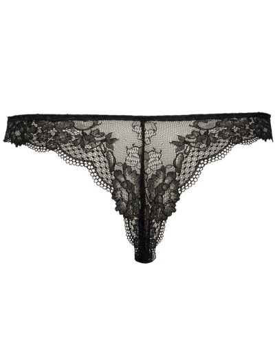 Трусы бразилиана мини Sielei WONDER LACE 2447 nero, Цвет: nero (черный), Размеры: XS, изображение 5