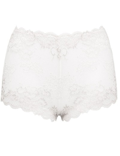 Трусы шорты кружевные Sielei WONDER LACE 2459 bianco, Цвет: bianco (белый), Размеры: S, изображение 4