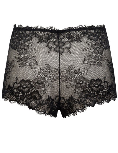 Трусы шорты кружевные Sielei WONDER LACE 2459 nero, Цвет: nero (черный), Размеры: S, изображение 4