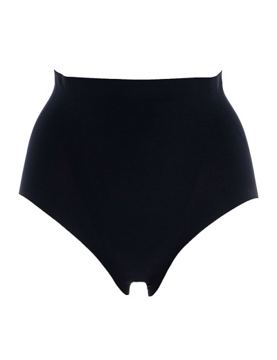 Высокие трусы слипы с утяжкой Cotonella 8618 INVISIBLE nero, Цвет: nero (черный), Размеры: S, изображение 3