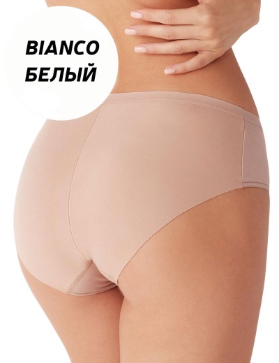 Трусы слип-миди Cotonella ADB12 PLEASURE bianco, Цвет: bianco (белый), Размеры: 2XL, изображение 2