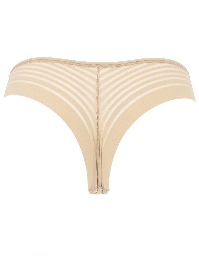 Трусы бразилиана из микрофибры и тюля Cotonella ADB24 ETERIA beige, Цвет: beige (бежевый), Размеры: L, изображение 4 Трусы бразилиана из микрофибры и тюля Cotonella ADB24 ETERIA beige, Цвет: beige (бежевый), Размеры: L, изображение 4