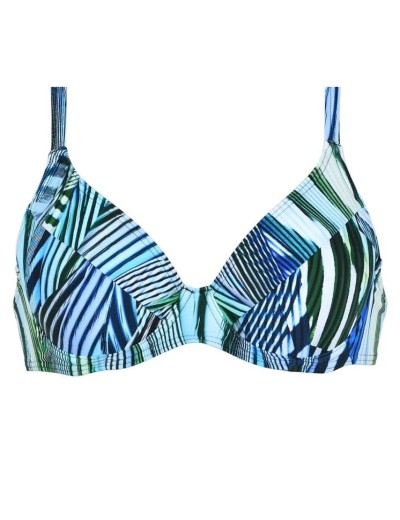 Бюстгальтер купальный Naturana 77043 PACIFIC PRINCESS, Цвет: темно-синий/бирюзово, Размеры: 90F, изображение 4