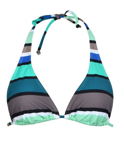Полосатый купальный лиф Naturana 77059 CENTRAL PARK хаки/черный/бирюза, Цвет: хаки/черный/бирюза, Размеры: M, изображение 9