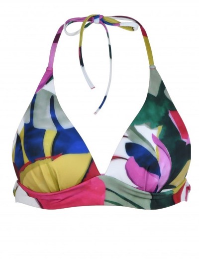 Бюстгальтер купальный без косточек Naturana 77072 PRIMROSE HILL, Цвет: розовый/мультицвет, Размеры: 80C, изображение 8