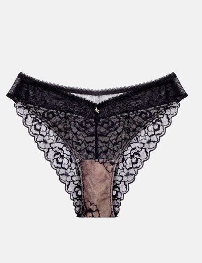 Трусики бразилиана Esotiq KIKI 40532 черный, Цвет: черный, Размеры: S, изображение 5