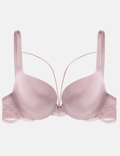 Гладкий бюстгальтер пуш-ап Esotiq ISLEY 40894 пыльная роза, Цвет: пыльная роза, Размеры: 70B, изображение 7