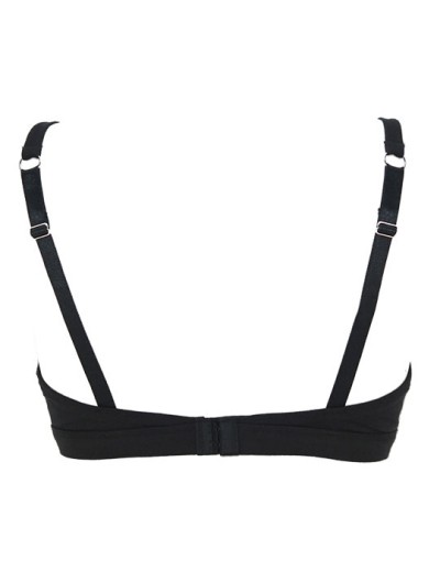 Хлопковый бюстгальтер топ Infiore 857 LAMBADA nero, Цвет: nero (черный), Размеры: 65B, изображение 4