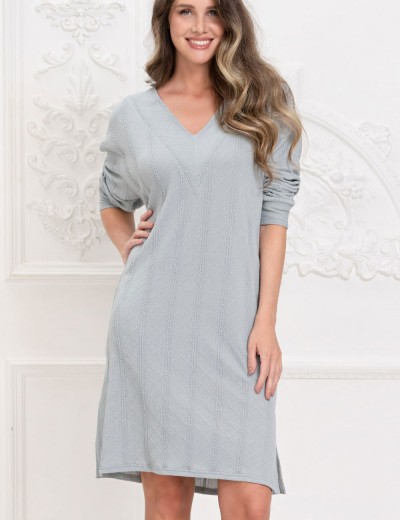 Туника с длинным рукавом Mia-Amore JESSIE 5073, Цвет: серый, Размеры: S/M, изображение 3