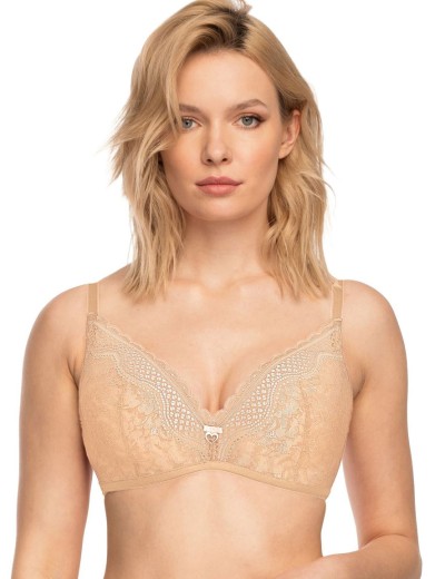 Бюстгальтер пуш-ап без косточек Nipplex CLARISA SUPER P-UP телесный, Цвет: телесный, Размеры: 70C, изображение 2