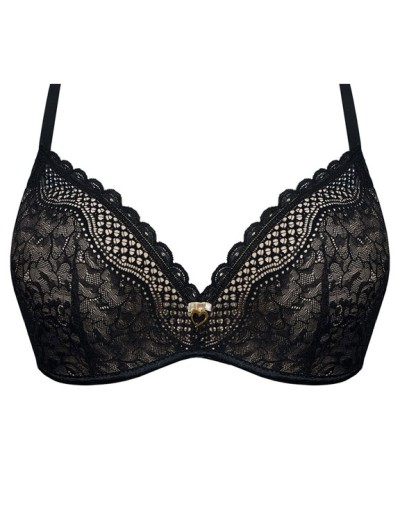 Бюстгальтер пуш-ап без косточек Nipplex CLARISA SUPER P-UP черный, Цвет: черный, Размеры: 70E, изображение 5