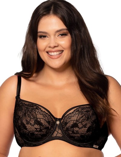 Бюстгальтер мягкий Nipplex VICTORIA M черный, Цвет: черный, Размеры: 85E, изображение 2