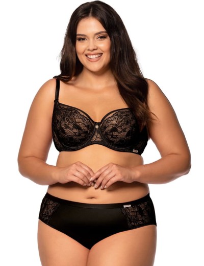 Бюстгальтер мягкий Nipplex VICTORIA M черный, Цвет: черный, Размеры: 85E, изображение 3