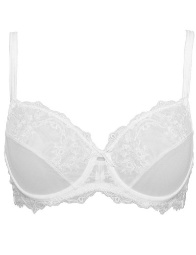 Бюстгальтер мягкий кружевной Sielei GLAM 1940 bianco latte, Цвет: bianco latte (молочн, Размеры: 75B, изображение 6