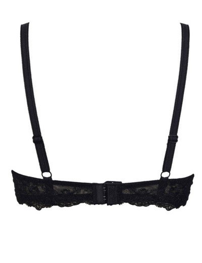 Бюстгальтер мягкий кружевной Sielei GLAM 1940 nero, Цвет: nero (черный), Размеры: 75B, изображение 4