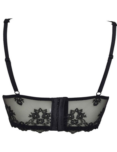 Кружевной бралетт на косточках Sielei GLAM 1944 nero, Цвет: nero (черный), Размеры: 75B, изображение 7