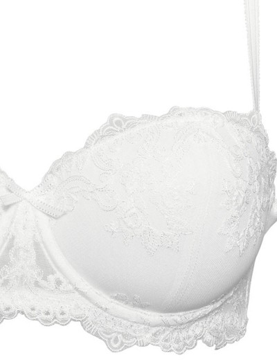 Бюстгальтер фашия с пуш-ап Sielei GLAM 1948 bianco latte, Цвет: bianco latte (молочн, Размеры: 70B, изображение 6