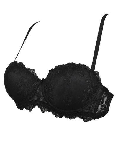 Бюстгальтер фашия с пуш-ап Sielei GLAM 1948 nero, Цвет: nero (черный), Размеры: 75B, изображение 5