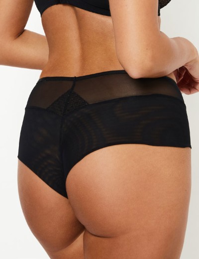 Трусы бразилиана Subtille MIRANDA BLACK mini, Цвет: черный, Размеры: S, изображение 2