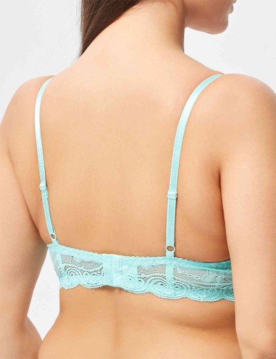 Бюстгальтер мягкий VOVA SNEJANNA V69606 небесно синий, Цвет: небесно-синий, Размеры: 70C, изображение 2