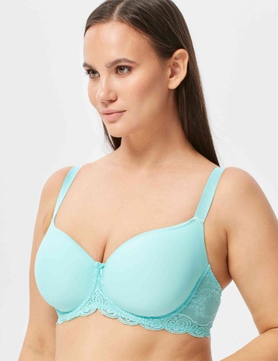 Бюстгальтер спейсер VOVA SNEJANNA V54124 небесно синий, Цвет: небесно-синий, Размеры: 90B, изображение 3