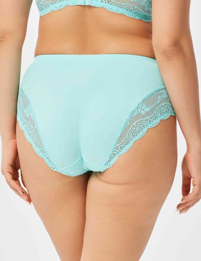 Трусы слипы высокие VOVA SNEJANNA V54046 небесно синий, Цвет: небесно-синий, Размеры: M, изображение 2