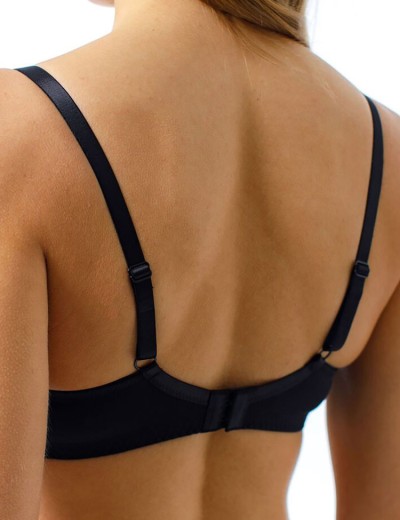 Бюстгальтер полумягкий кружевной Coquette Revue MIRACLE 85127-18, Цвет: черный, Размеры: 85E, изображение 2