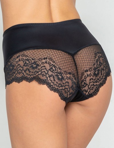 Трусы слипы комфорт Coquette Revue PANDORA 64121-18, Цвет: черный, Размеры: L, изображение 2