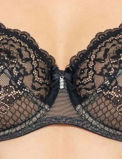 Бюстгальтер мягкая чашка Coquette Revue PANDORA 81121-18, Цвет: черный, Размеры: 90D, изображение 4