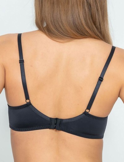 Бюстгальтер полупоролон Coquette Revue PANDORA 85121-18, Цвет: черный, Размеры: 80E, изображение 2