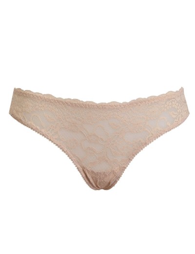 Кружевные трусики бразилиана Sielei ALLURE 2677 cipria, Цвет: cipria (телесный), Размеры: XS, изображение 3