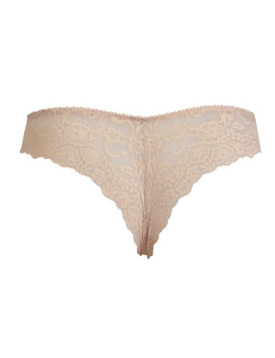 Кружевные трусики бразилиана Sielei ALLURE 2677 cipria, Цвет: cipria (телесный), Размеры: XS, изображение 4