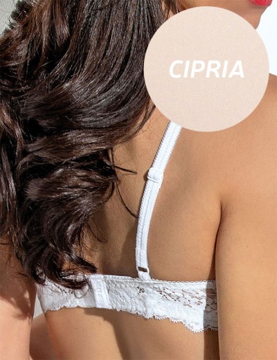 Кружевной бюстгальтер на косточках Sielei ALLURE 2672 cipria, Цвет: cipria (телесный), Размеры: 95B, изображение 2