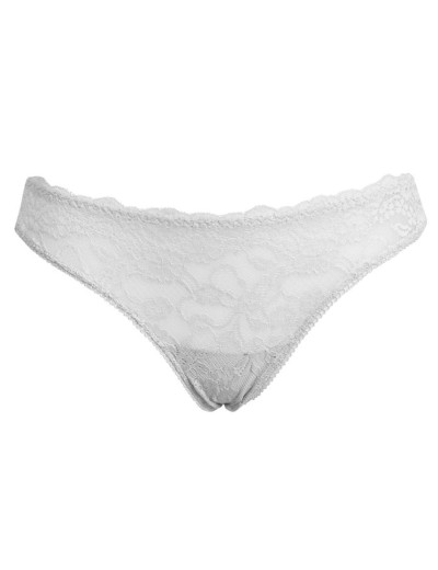 Кружевные трусики стринги Sielei ALLURE 2673 bianco, Цвет: bianco (белый), Размеры: L, изображение 3