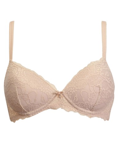 Бюстгальтер пуш-ап без косточек Sielei ALLURE 2676 cipria, Цвет: cipria (телесный), Размеры: 80B, изображение 3