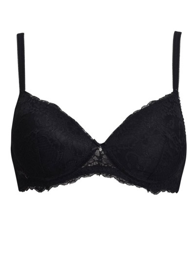 Бюстгальтер пуш-ап без косточек Sielei ALLURE 2676 nero, Цвет: nero (черный), Размеры: 80B, изображение 2