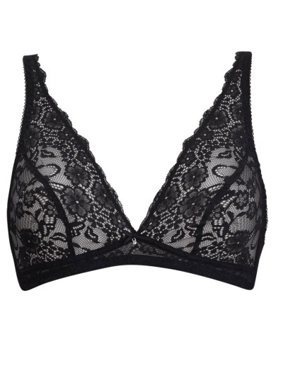 Кружевной бралетт без косточек Sielei ALLURE 2678 nero, Цвет: nero (черный), Размеры: 80B, изображение 6