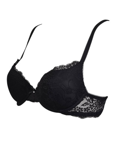 Бюстгальтер формованный кружевной Sielei ALLURE 2684 nero, Цвет: nero (черный), Размеры: 75B, изображение 4 Бюстгальтер формованный кружевной Sielei ALLURE 2684 nero, Цвет: nero (черный), Размеры: 75B, изображение 4