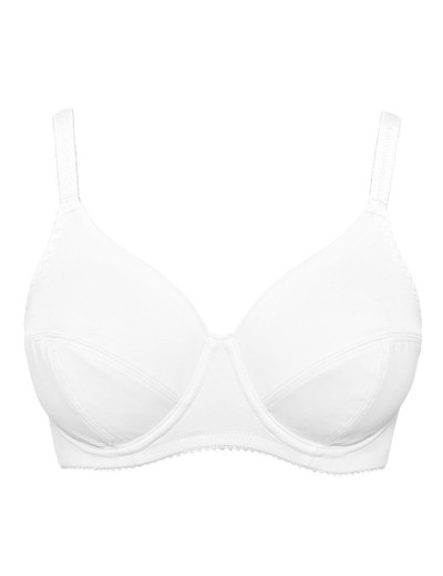 Бюстгальтер мягкая чашка Sielei DONNA 962 bianco, Цвет: bianco (белый), Размеры: 80D, изображение 4