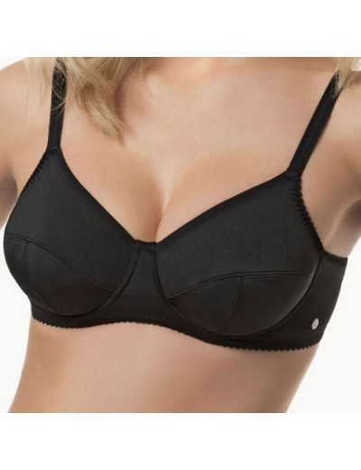 Бюстгальтер мягкая чашка Sielei DONNA 962 nero, Цвет: nero (черный), Размеры: 100C, изображение 4
