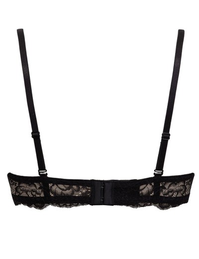 Бюстгальтер балконет фашия Sielei PURE LOVE 1982 nero, Цвет: nero (черный), Размеры: 70B, изображение 4