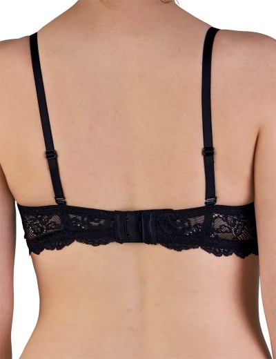 Бюстгальтер балконет фашия Sielei PURE LOVE 1982 nero, Цвет: nero (черный), Размеры: 70B, изображение 2