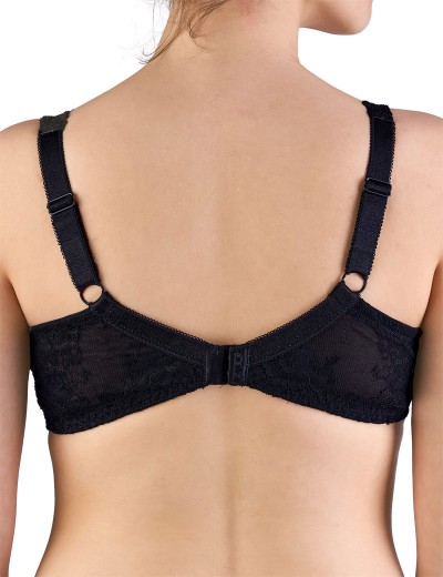 Бюстгальтер мягкий без косточек Sielei WONDER LACE 2440 nero, Цвет: nero (черный), Размеры: 80D, изображение 2